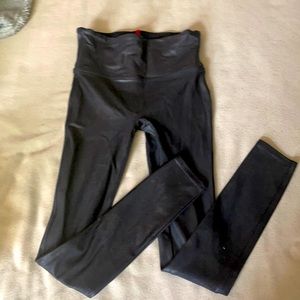 Spanx faux leather leggings